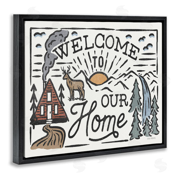 Stupell Industries Laura Marshall | Welcome To Our Home