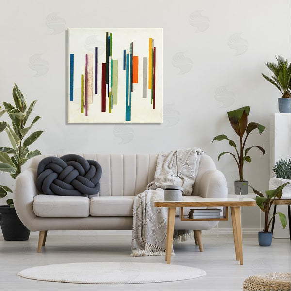 Stupell Industries Laura Van Horne | Modern Asymmetrical Blocked Shapes Wall Art