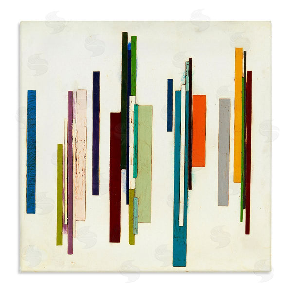 stupell industries Laura Van Horne | Modern Asymmetrical Blocked Shapes Wall Art
