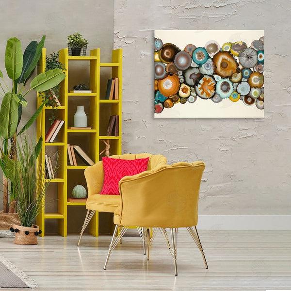 Stupell Industries Laura Van Horne | Various Agate Clusters Wall Art