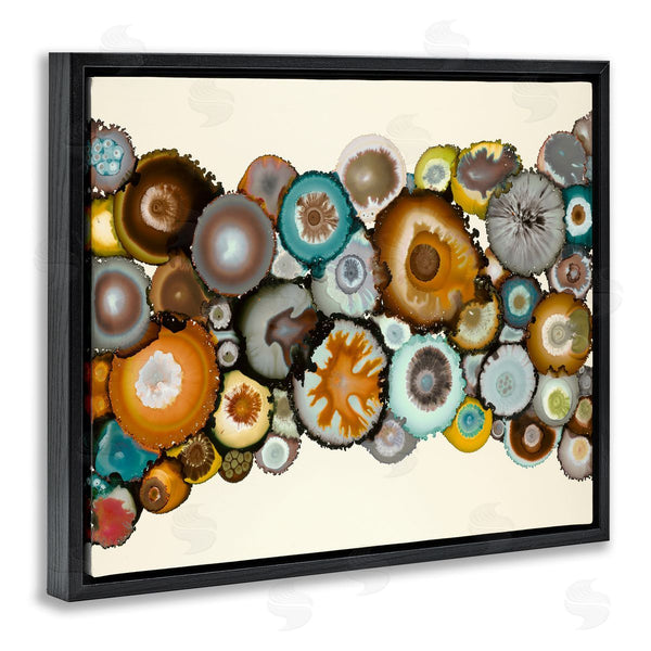 Stupell Industries Laura Van Horne | Various Agate Clusters Wall Art