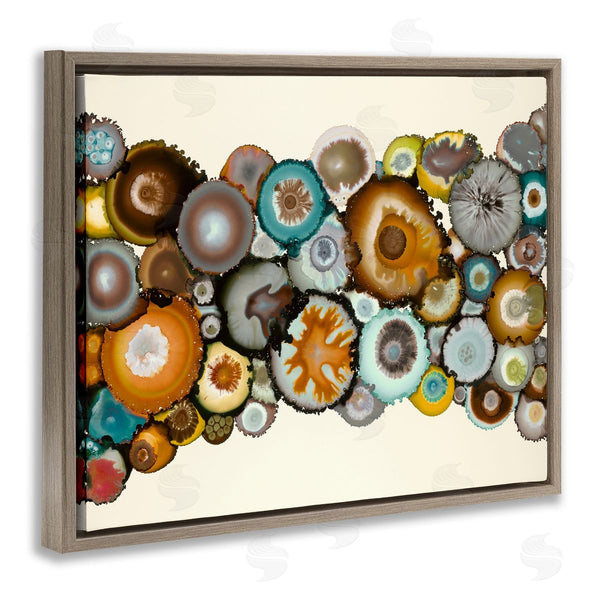 Stupell Industries Laura Van Horne | Various Agate Clusters Wall Art
