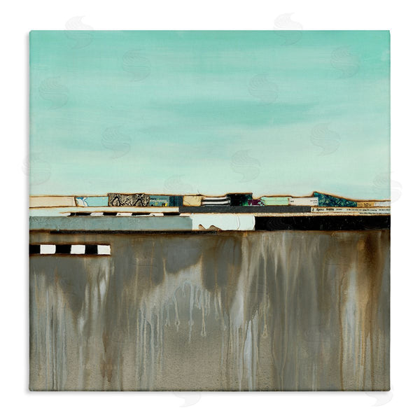 stupell industries Laura Van | Unique Urban Landscape Collage