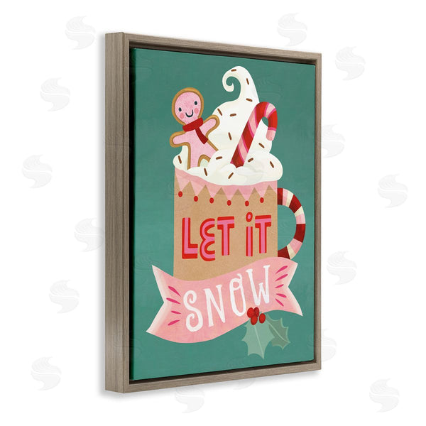 Stupell Industries Laura Watson | Let It Snow Winter Cocoa