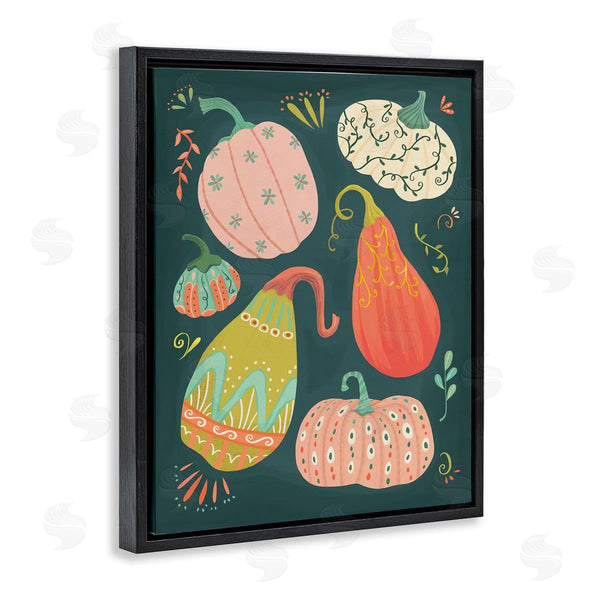 Stupell Industries Laura Watson | Patterned Autumn Gourds