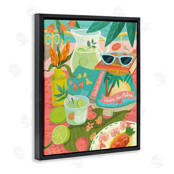 Stupell Industries Laura Watson | Tropical Drinks On Beach