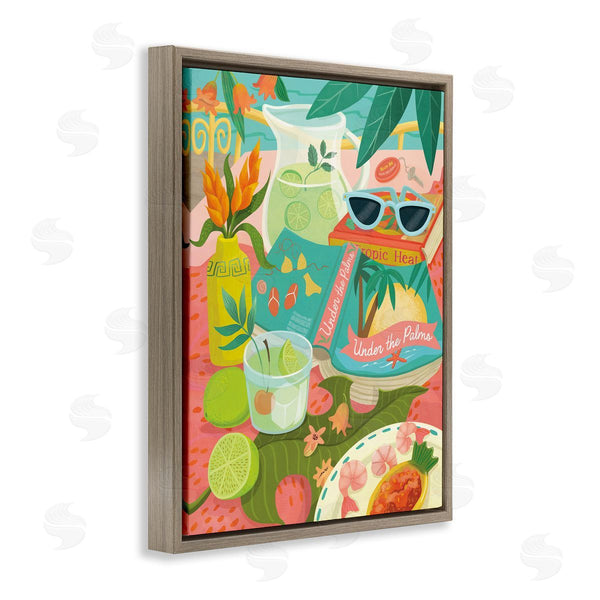 Stupell Industries Laura Watson | Tropical Drinks On Beach