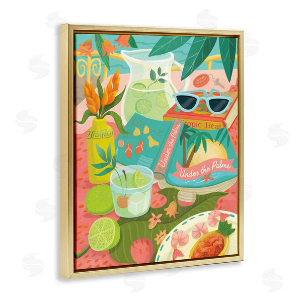 Stupell Industries Laura Watson | Tropical Drinks On Beach