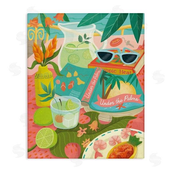 stupell industries Laura Watson | Tropical Drinks on Beach