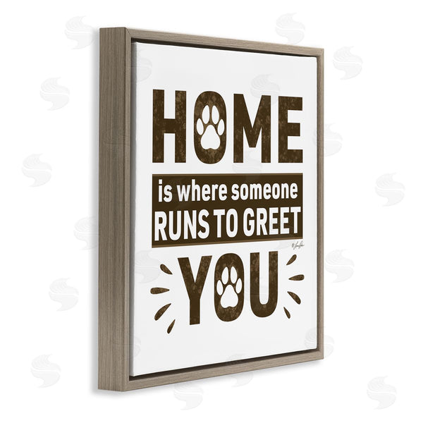 Stupell Industries Lauren Rader | Heartwarming Pet Phrase Wall Art