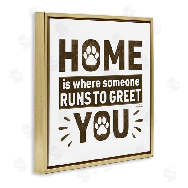 Stupell Industries Lauren Rader | Heartwarming Pet Phrase Wall Art