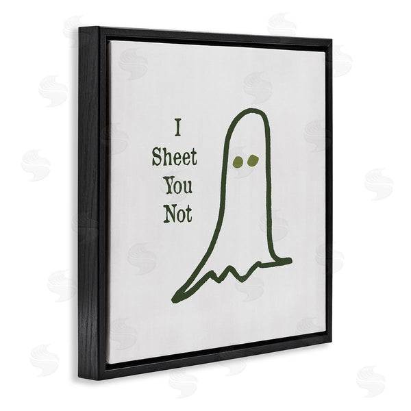Stupell Industries Lauren Rader | I Sheet You Not Ghost Wall Art