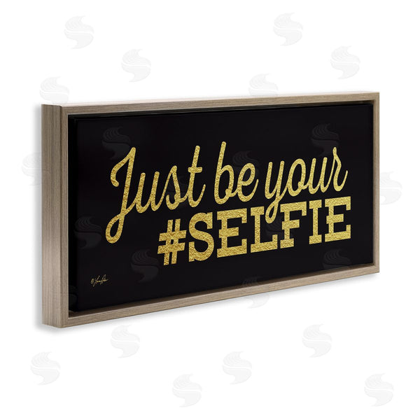 Stupell Industries Lauren Rader | Just Be Your Selfie Wall Art
