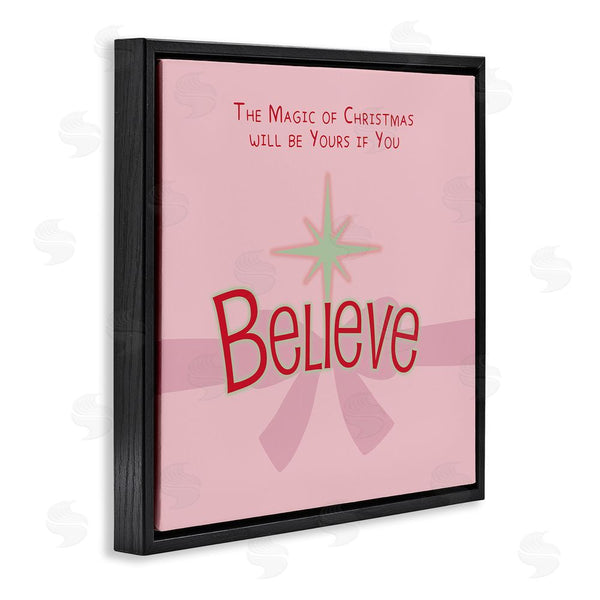 Stupell Industries Lauren Rader | Magic Of Christmas Believe Wall Art