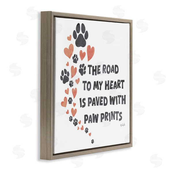Stupell Industries Lauren Rader | Road To My Heart Wall Art