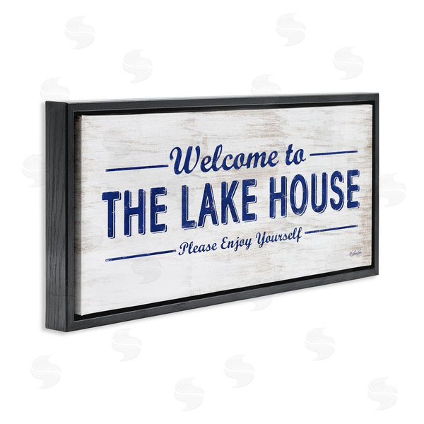 Stupell Industries Lauren Rader | Welcome To The Lake House Wall Art