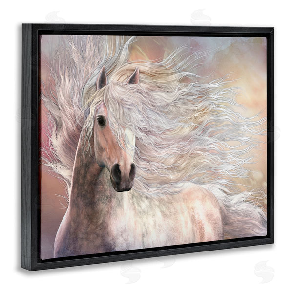 Stupell Industries Laurie Prindle | Cielo Windblown Stallion Portrait