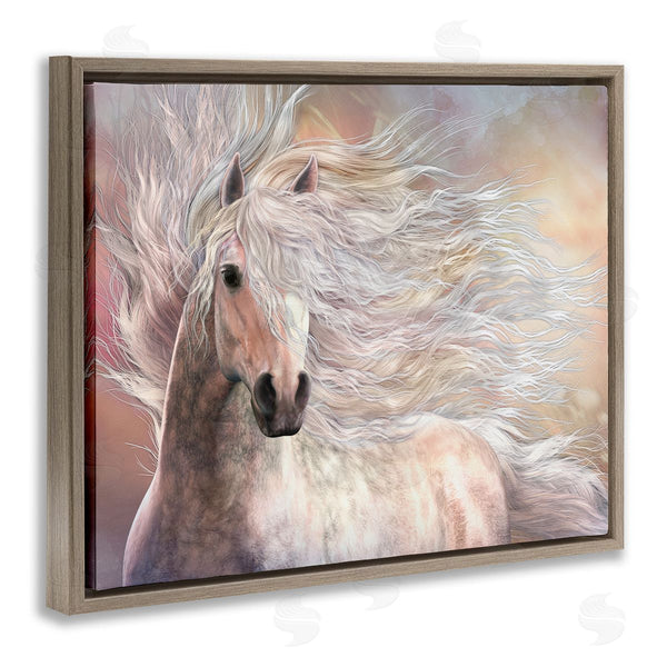 Stupell Industries Laurie Prindle | Cielo Windblown Stallion Portrait