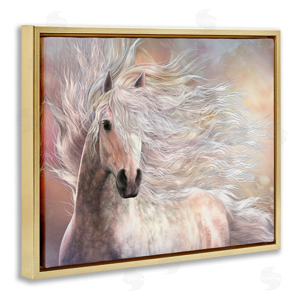 Stupell Industries Laurie Prindle | Cielo Windblown Stallion Portrait