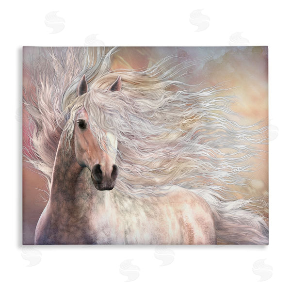 stupell industries Laurie Prindle | Cielo Windblown Stallion Portrait