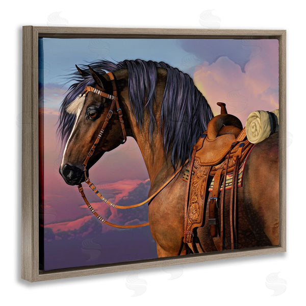 Stupell Industries Laurie Prindle | Cowboy's Pride Horse & Saddle