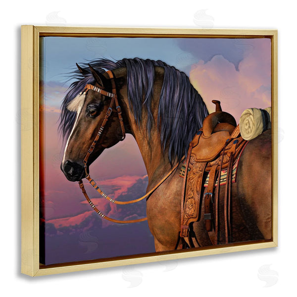 Stupell Industries Laurie Prindle | Cowboy's Pride Horse & Saddle