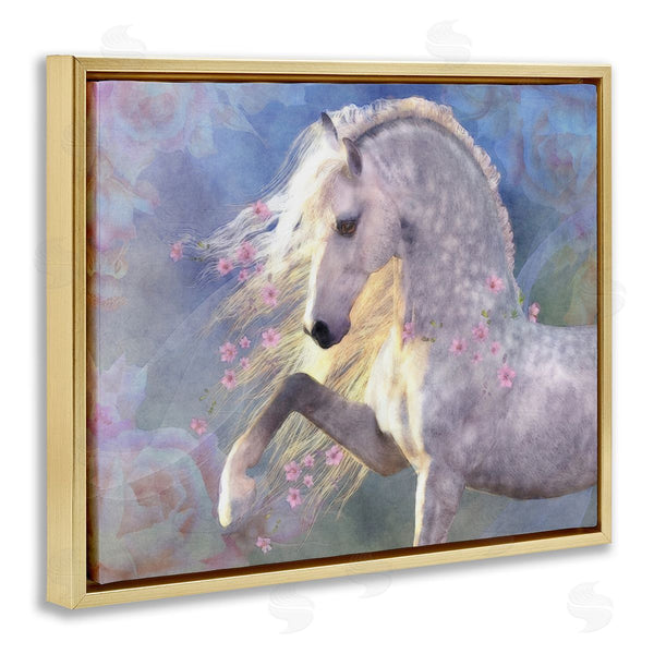 Stupell Industries Laurie Prindle | Encantada Floral Horse