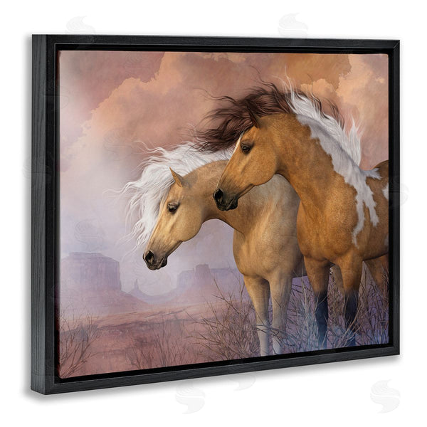 Stupell Industries Laurie Prindle | Horse Duo At Sunset Wall Art