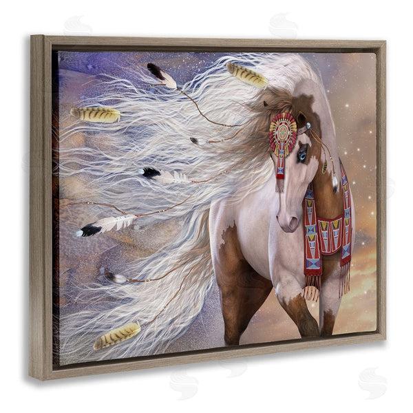 Stupell Industries Laurie Prindle | Horse With Feathers Wall Art