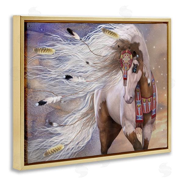 Stupell Industries Laurie Prindle | Horse With Feathers Wall Art