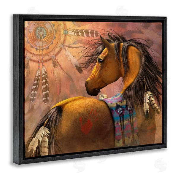 Stupell Industries Laurie Prindle | Kiowa Gold Stallion Wall Art