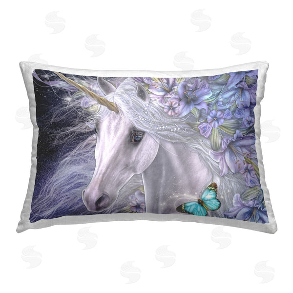stupell industries Laurie Prindle | Lillicorn Floral Unicorn