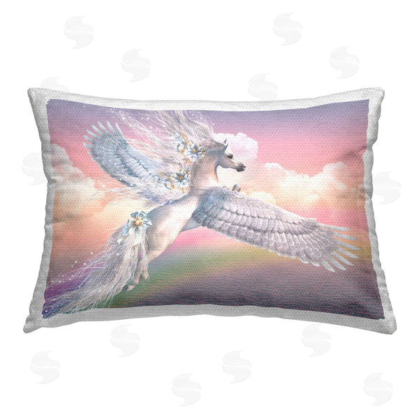 Stupell Industries Laurie Prindle | Over The Rainbow Pegasus