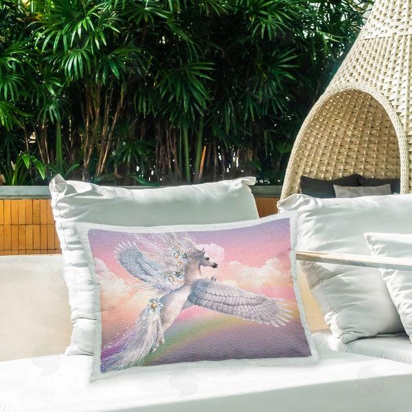 Stupell Industries Laurie Prindle | Over The Rainbow Pegasus