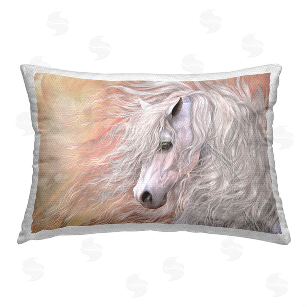 Stupell Industries Laurie Prindle | Primavera White Horse