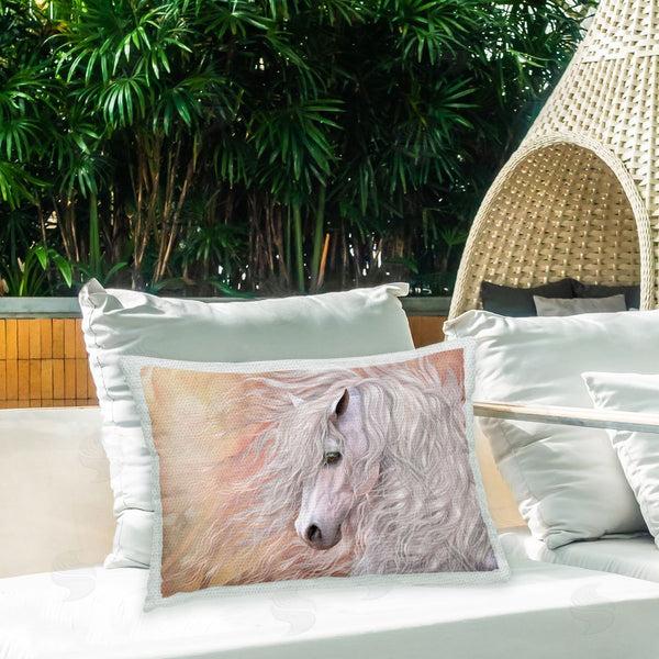 Stupell Industries Laurie Prindle | Primavera White Horse