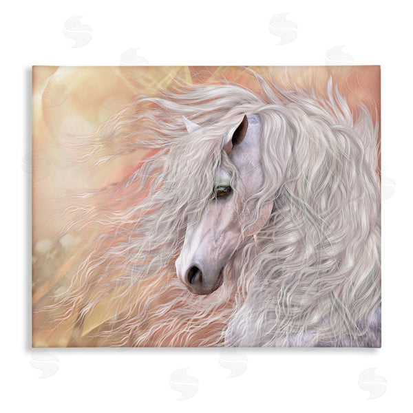stupell industries Laurie Prindle | Primavera White Horse