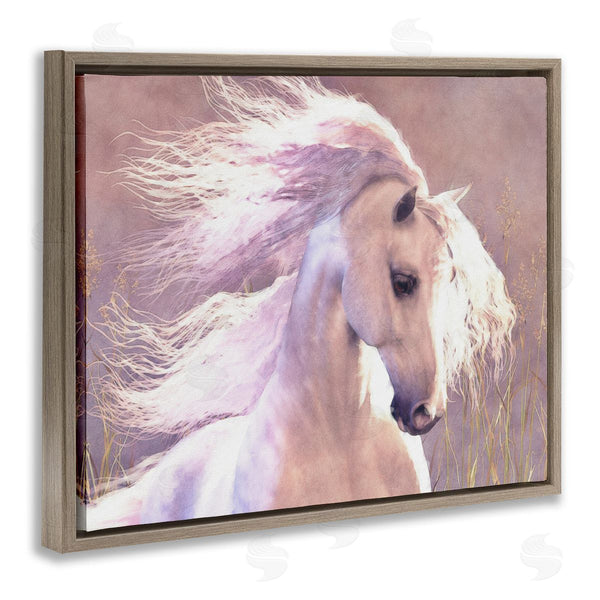 Stupell Industries Laurie Prindle | White Horse In Nature