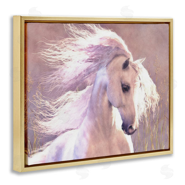 Stupell Industries Laurie Prindle | White Horse In Nature