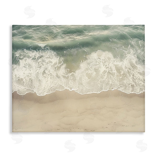 stupell industries Lazar Studio | Aerial Waves Lapping Shore