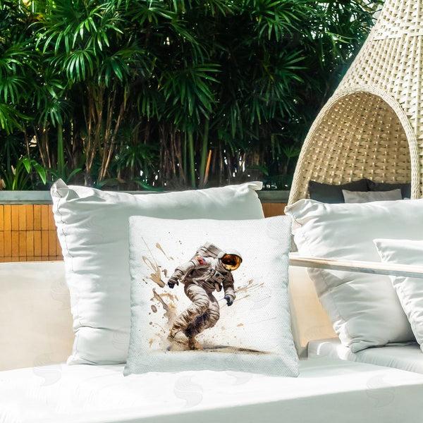 Stupell Industries Lazar Studio | Astronaut Moon Landing Printed Throw Pillow