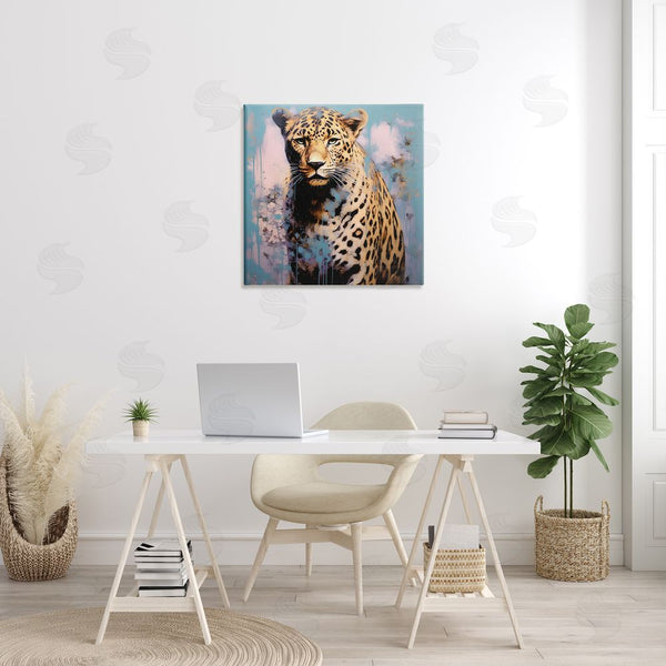 Stupell Industries Lazar Studio | Cheetah & Abstract Hues Wall Art