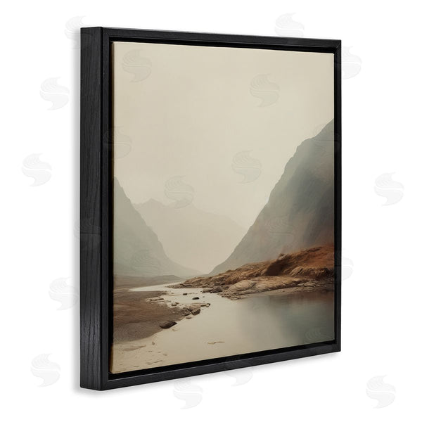 Stupell Industries Lazar Studio | Cliffs Over Winding Stream