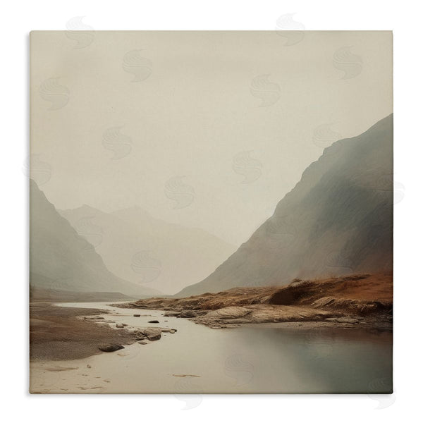 stupell industries Lazar Studio | Cliffs over Winding Stream