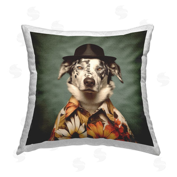 Stupell Industries Lazar Studio | Dalmatian Trendy Portrait Printed Throw Pillow