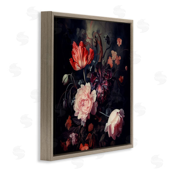 Stupell Industries Lazar Studio | Dark Elegant Flowers Wall Art
