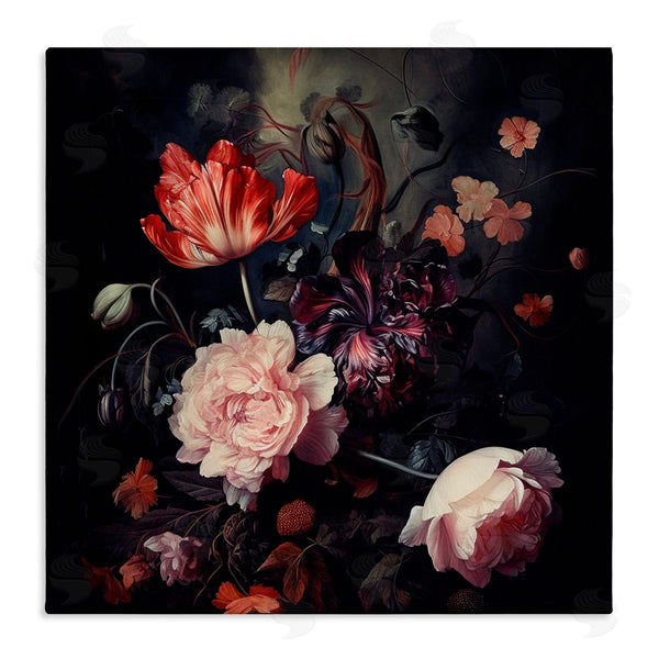 stupell industries Lazar Studio | Dark Elegant Flowers Wall Art