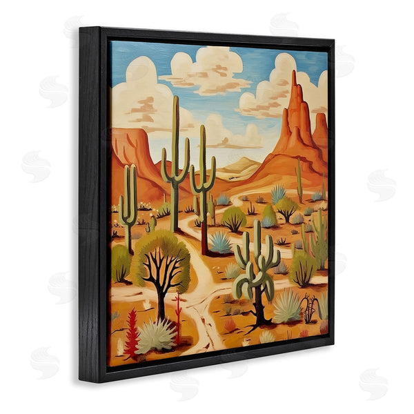 Stupell Industries Lazar Studio | Desert Canyon Path Wall Art