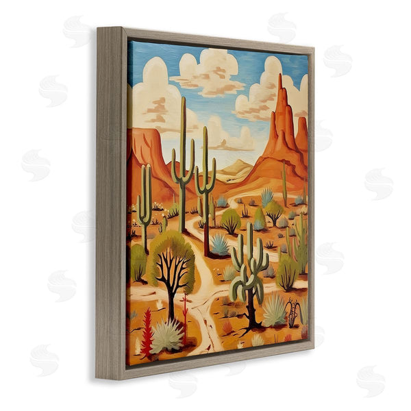 Stupell Industries Lazar Studio | Desert Canyon Path Wall Art