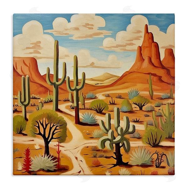 stupell industries Lazar Studio | Desert Canyon Path Wall Art